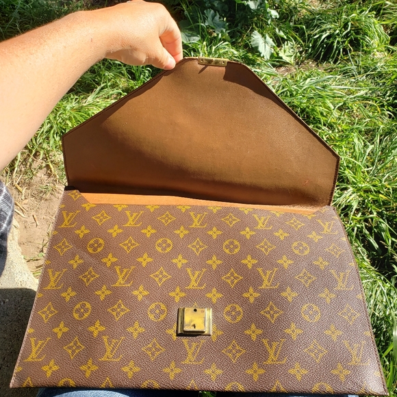 Louis Vuitton Monogram USA Limited T61216 Vintage Item Women's Wallet